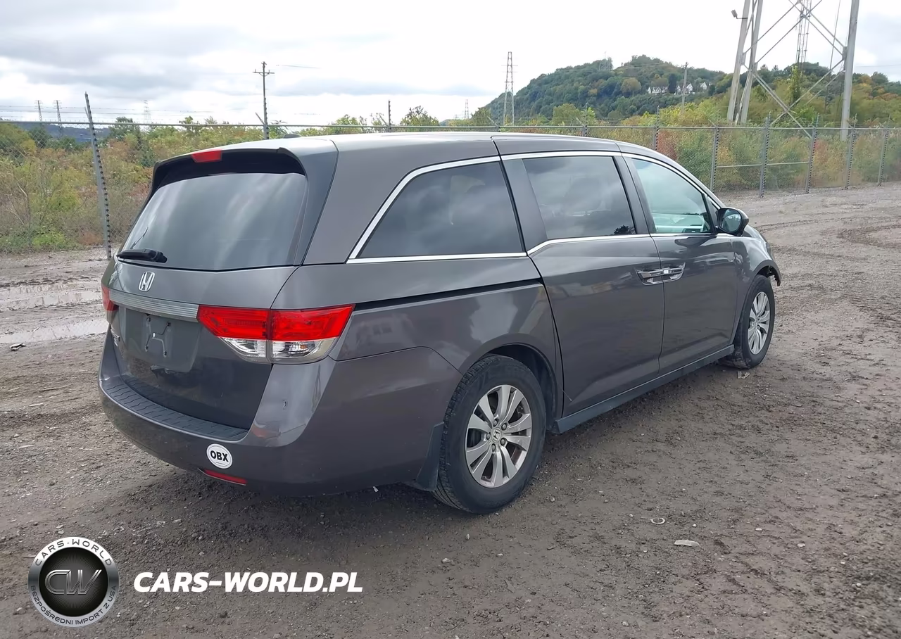 2015 Honda Odyssey Ex-L VIN:5FNRL5H60FB023728 - 4
