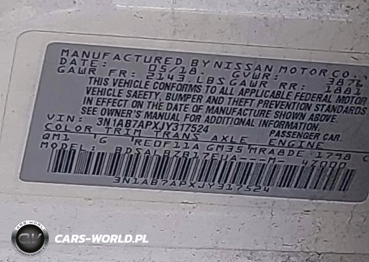 2018 Nissan Sentra S VIN:3N1AB7APXJY317524 - 9