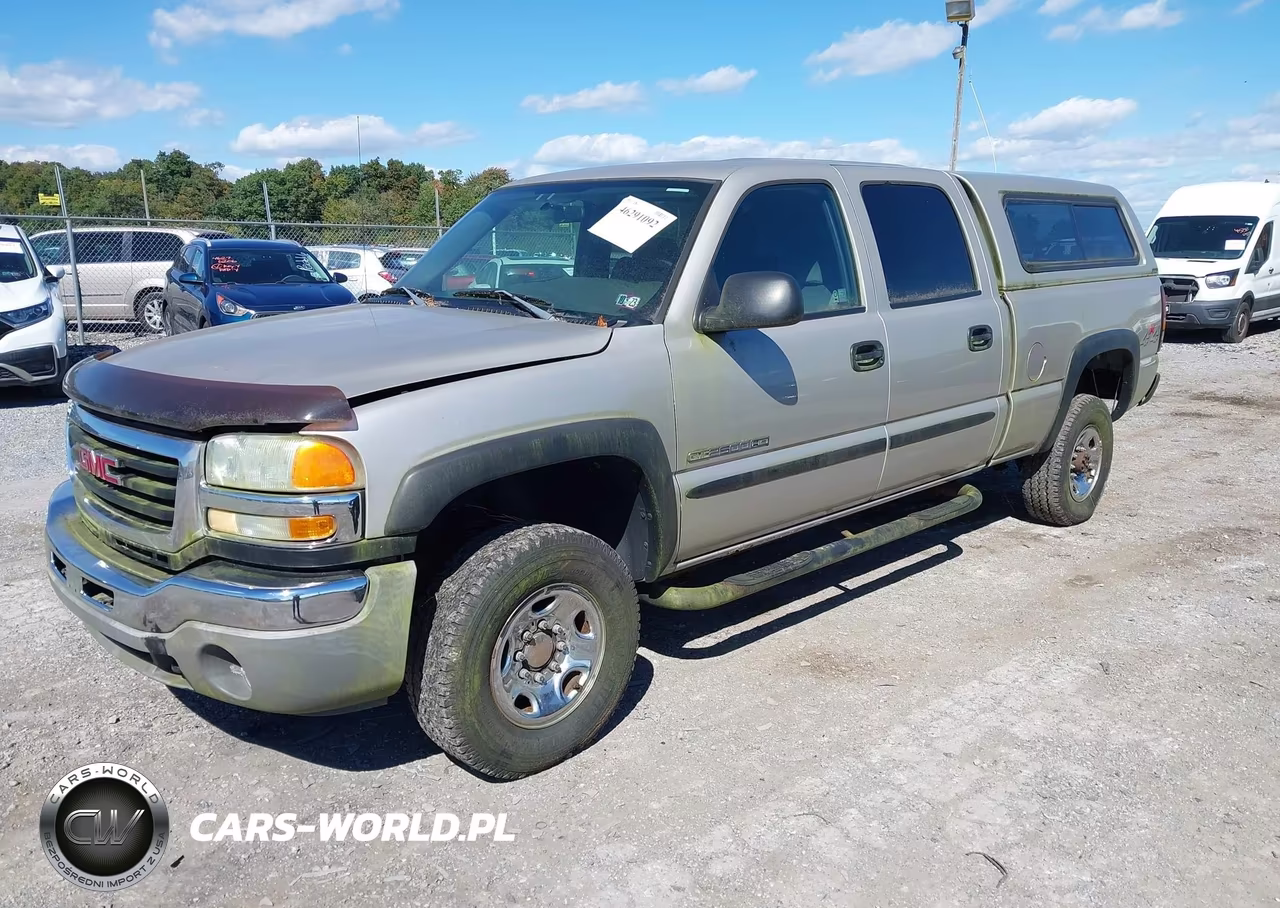 2005 GMC Sierra 2500Hd VIN:1GTHK23U05F873260 - 2