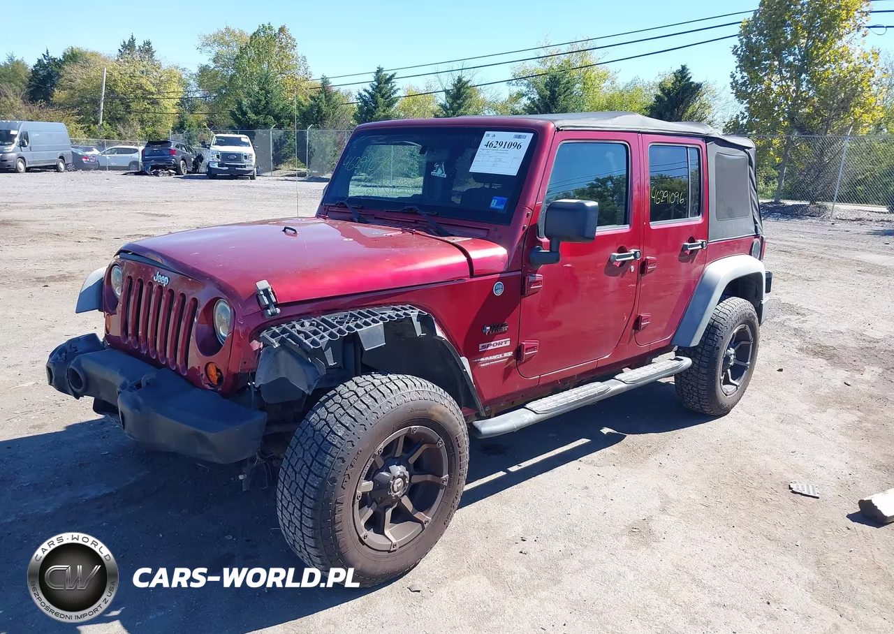 2011 Jeep Wrangler Unlimited Sport VIN:1J4BA3H18BL528823 - 2