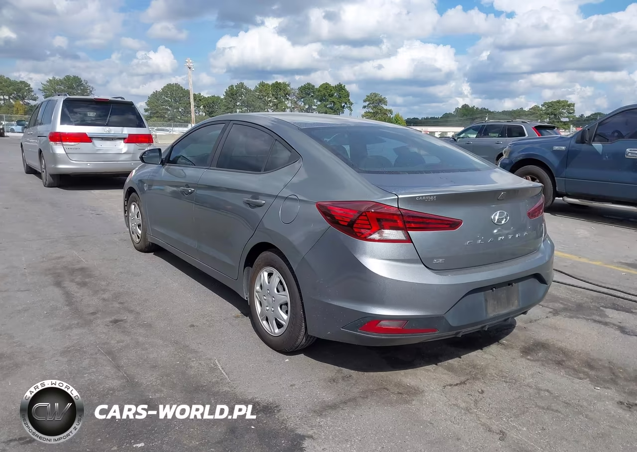 2019 Hyundai Elantra Se VIN:KMHD74LF9KU777563 - 3