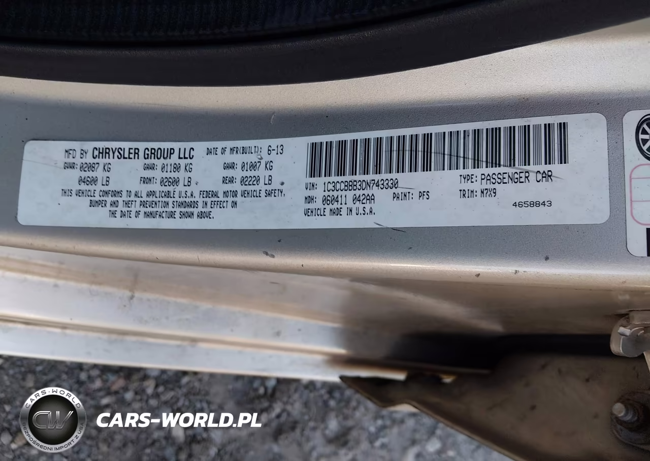 2013 Chrysler 200 Touring VIN:1C3CCBBB3DN743330 - 9