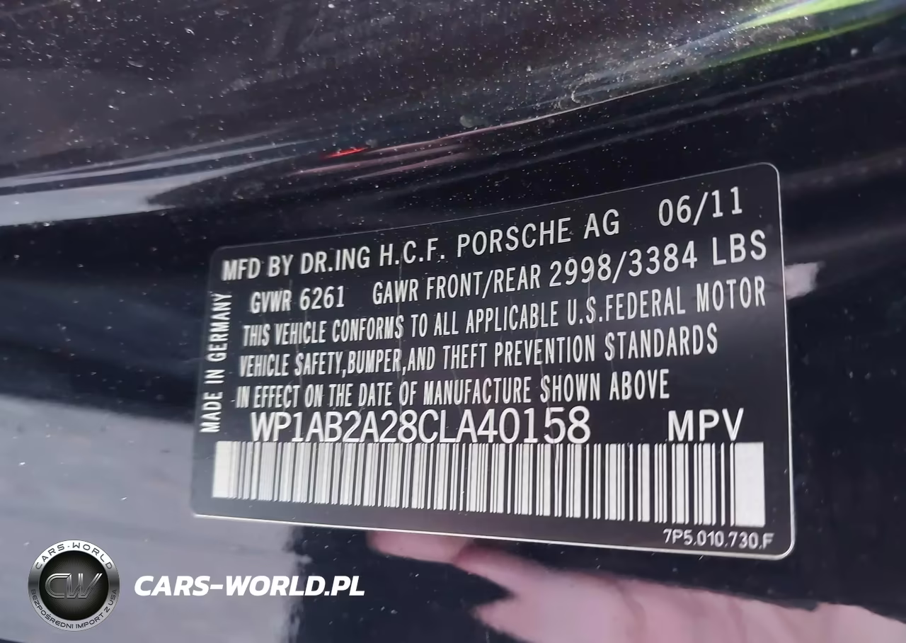 2012 Porsche Cayenne S VIN:WP1AB2A28CLA40158 - 9
