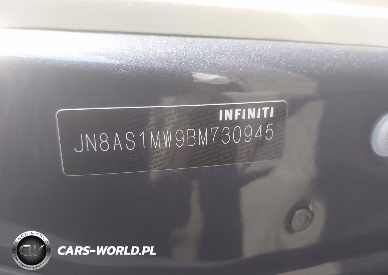 2011 Infiniti Fx35 VIN:JN8AS1MW9BM730945 - 9
