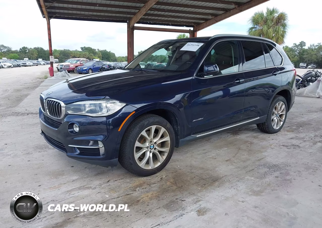 2015 BMW X5 xDrive35D VIN:5UXKS4C56F0N09180 - 2