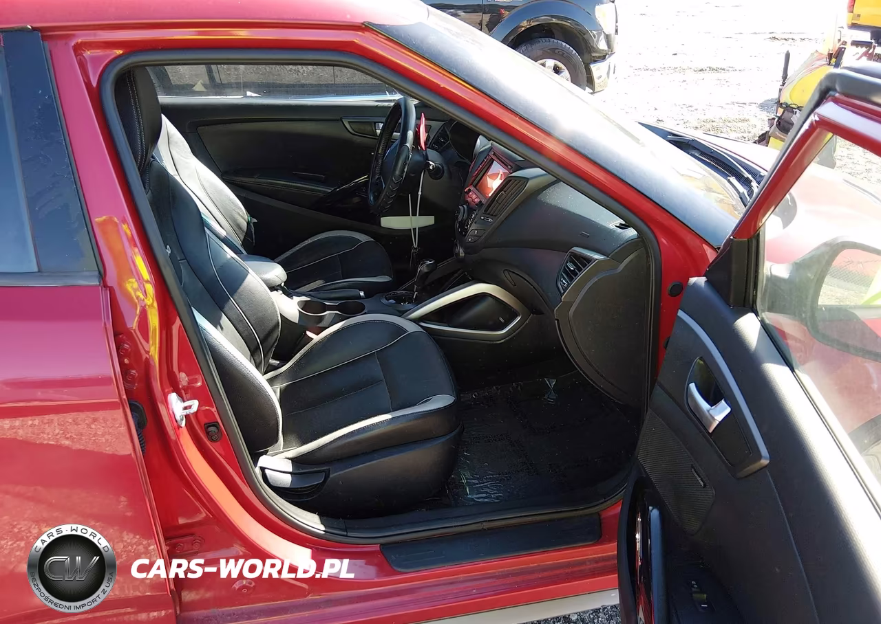2013 Hyundai Veloster Turbo W-Black VIN:KMHTC6AEXDU095789 - 5
