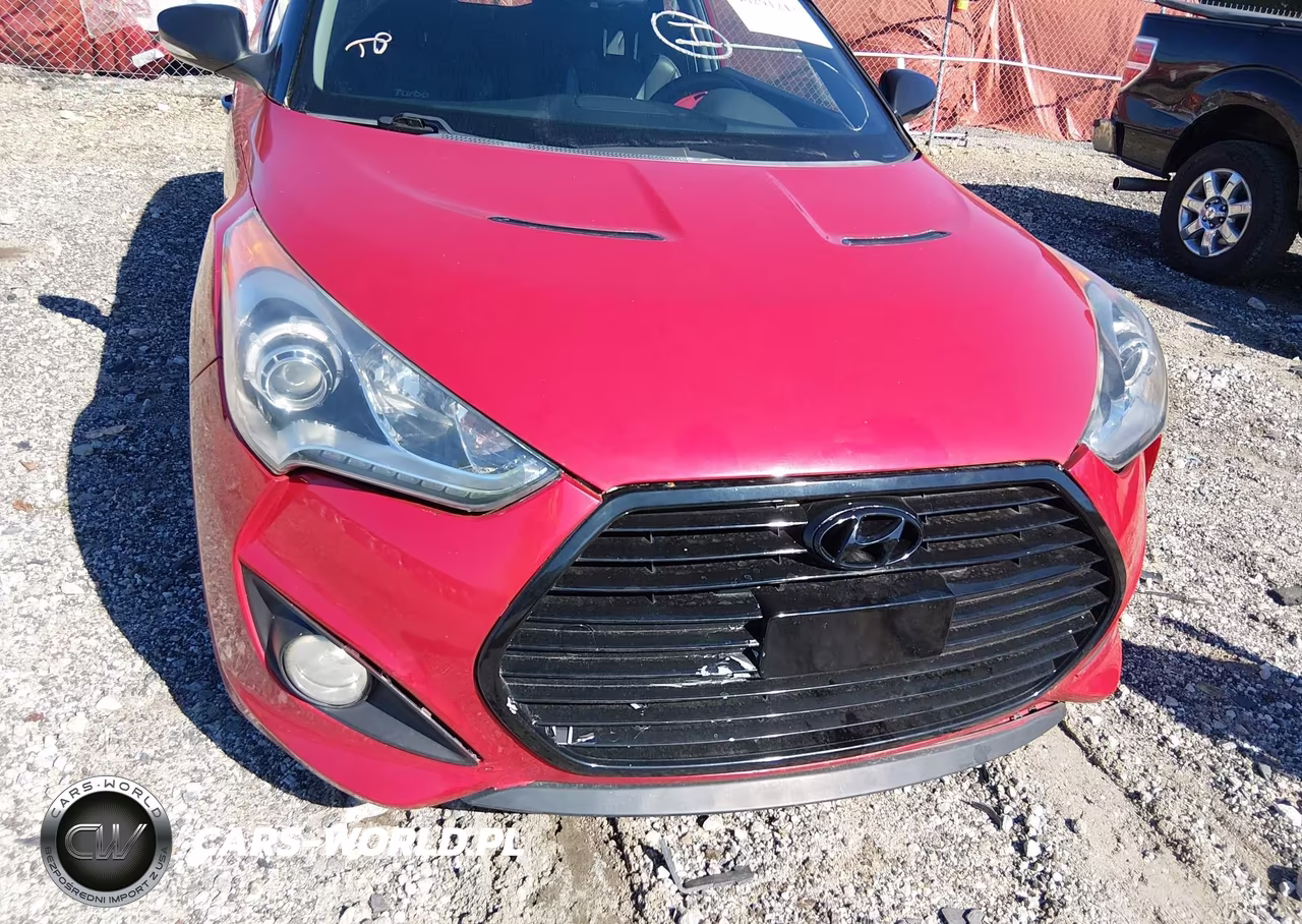 2013 Hyundai Veloster Turbo W-Black VIN:KMHTC6AEXDU095789 - 6