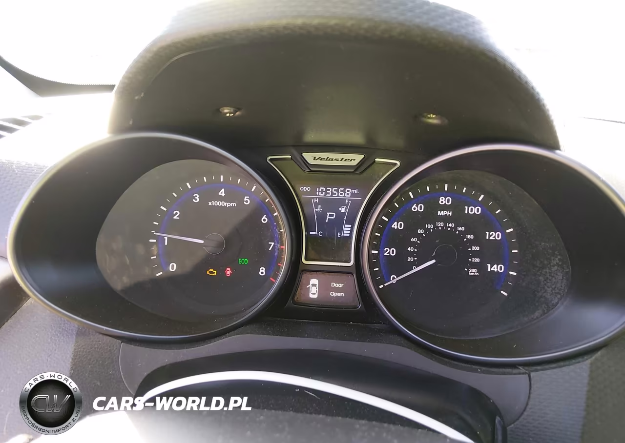 2013 Hyundai Veloster Turbo W-Black VIN:KMHTC6AEXDU095789 - 7