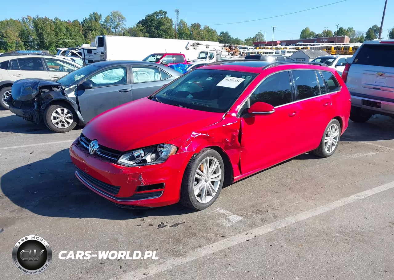 2015 Volkswagen Golf Sportwagen Tdi Se 4-Door VIN:3VWCA7AU0FM505141 - 2