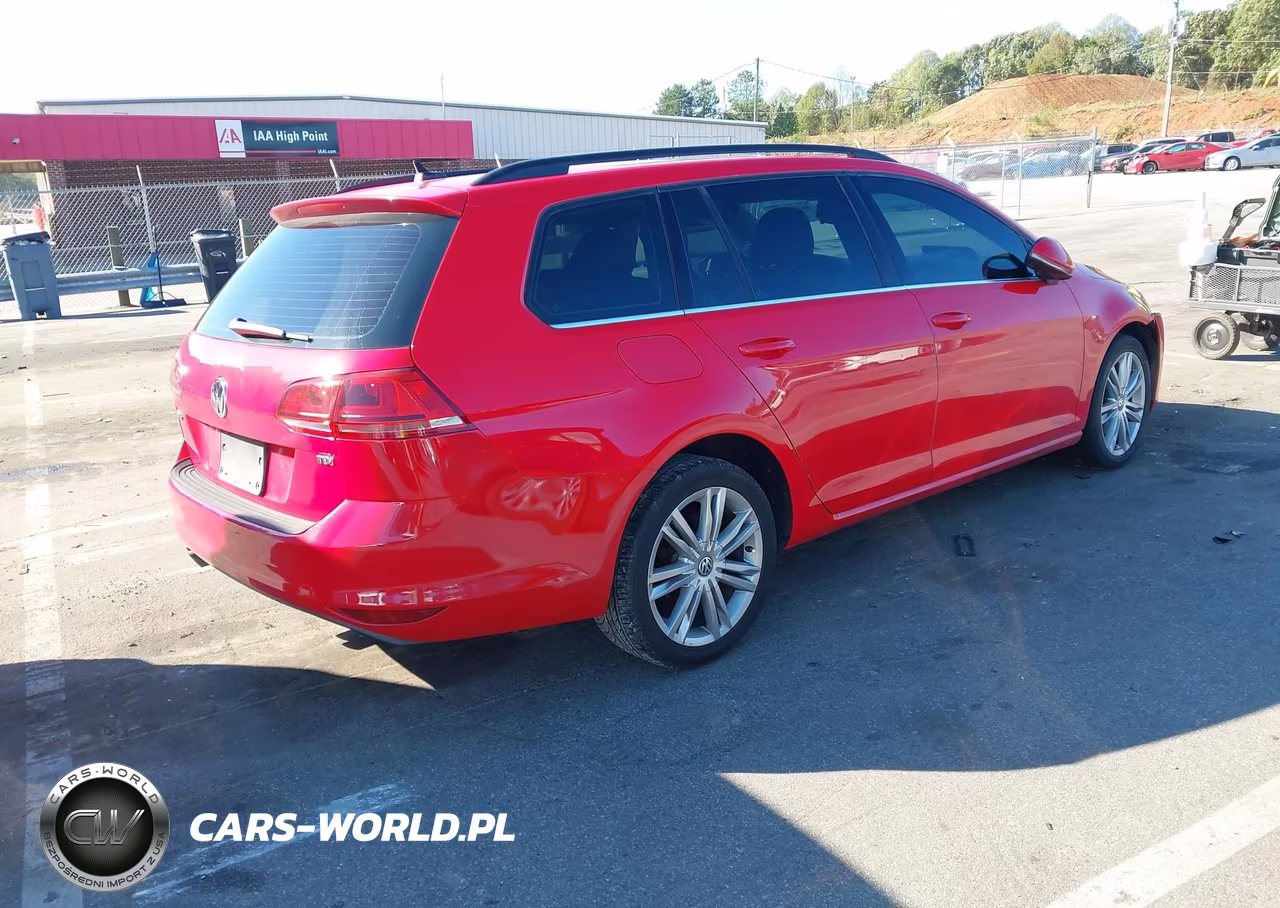 2015 Volkswagen Golf Sportwagen Tdi Se 4-Door VIN:3VWCA7AU0FM505141 - 4