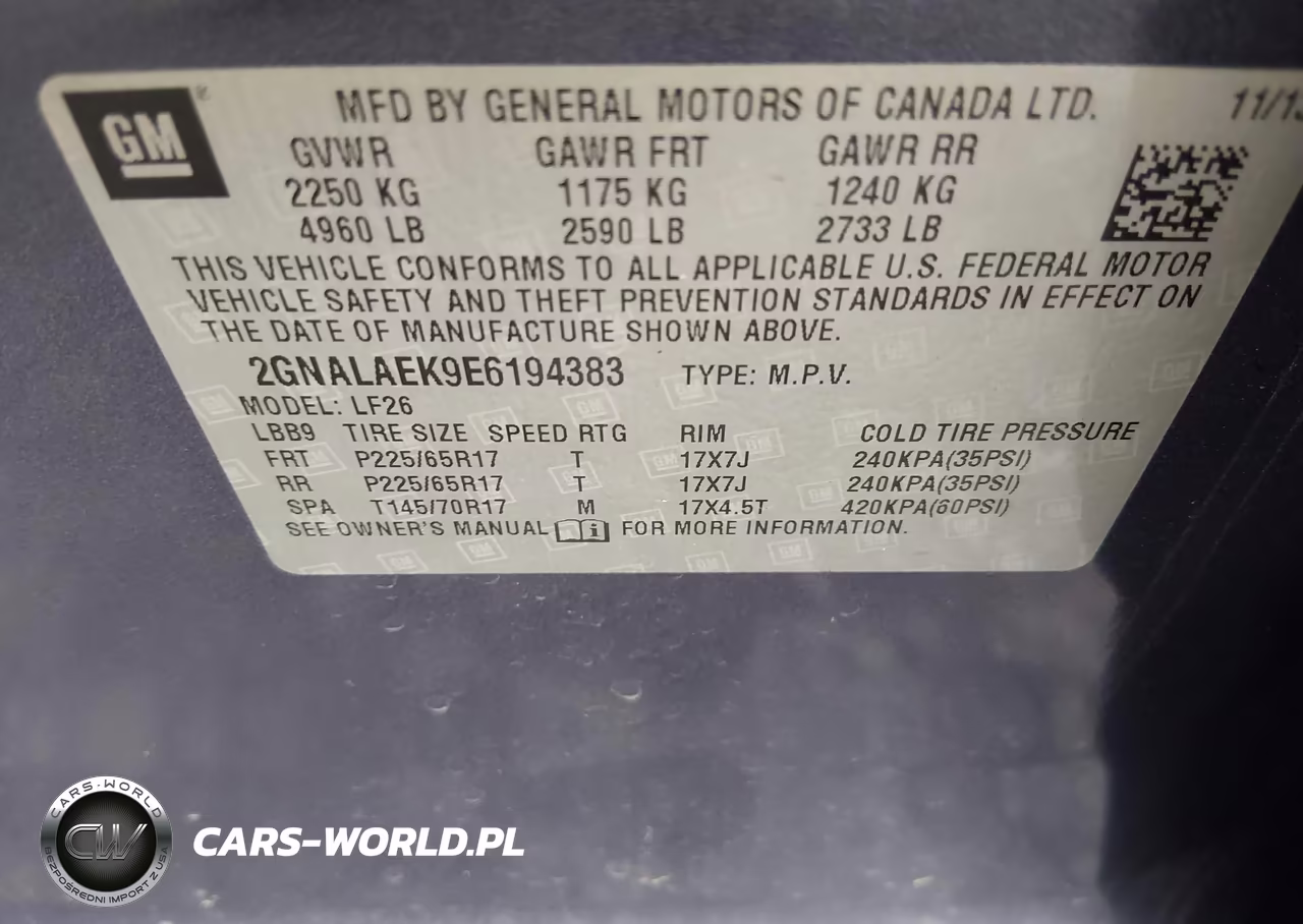 2014 Chevrolet Equinox Ls VIN:2GNALAEK9E6194383 - 9