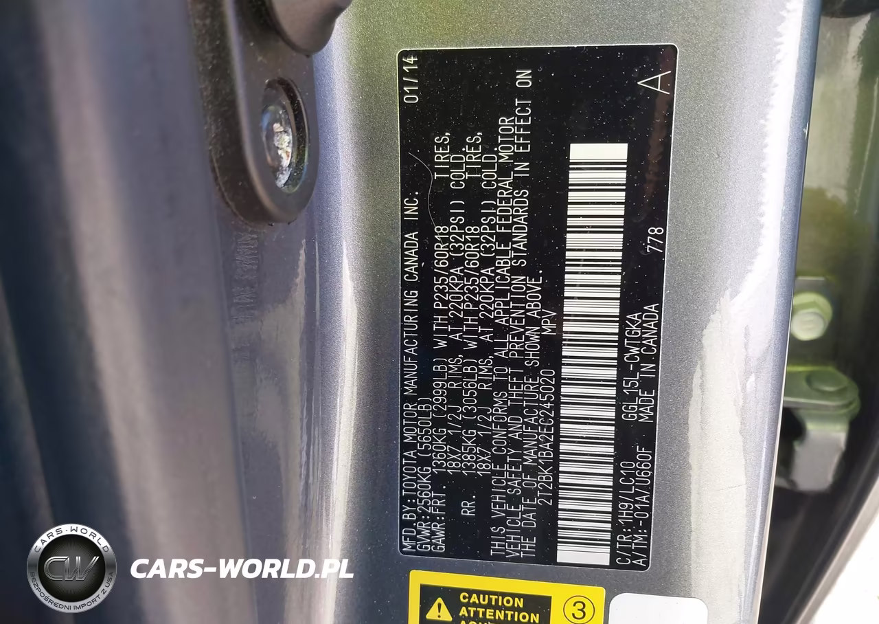 2014 Lexus Rx 350 VIN:2T2BK1BA2EC245020 - 9