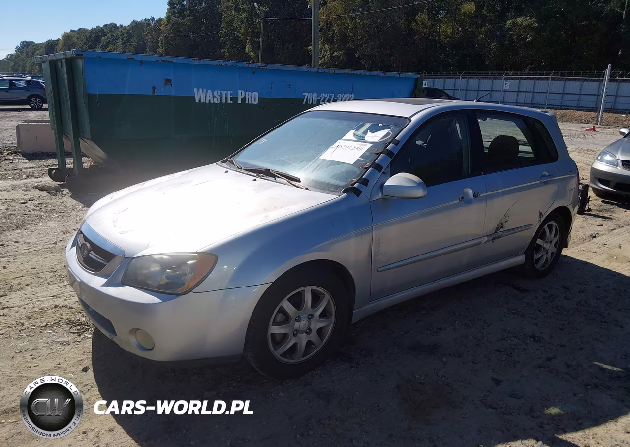 2006 Kia Spectra5 VIN:KNAFE161865314599 - 2