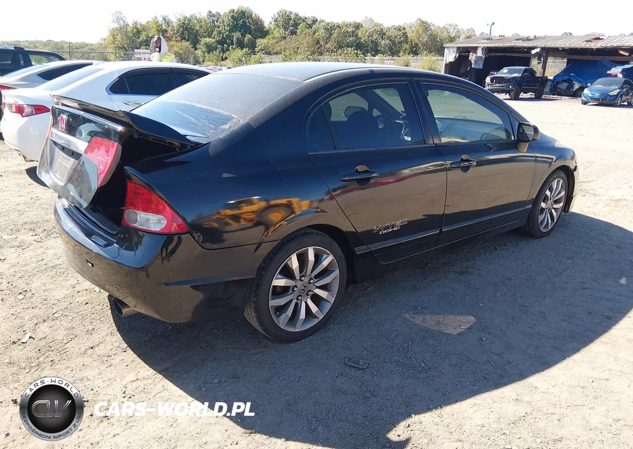 2009 Honda Civic Si VIN:2HGFA55569H708658 - 4