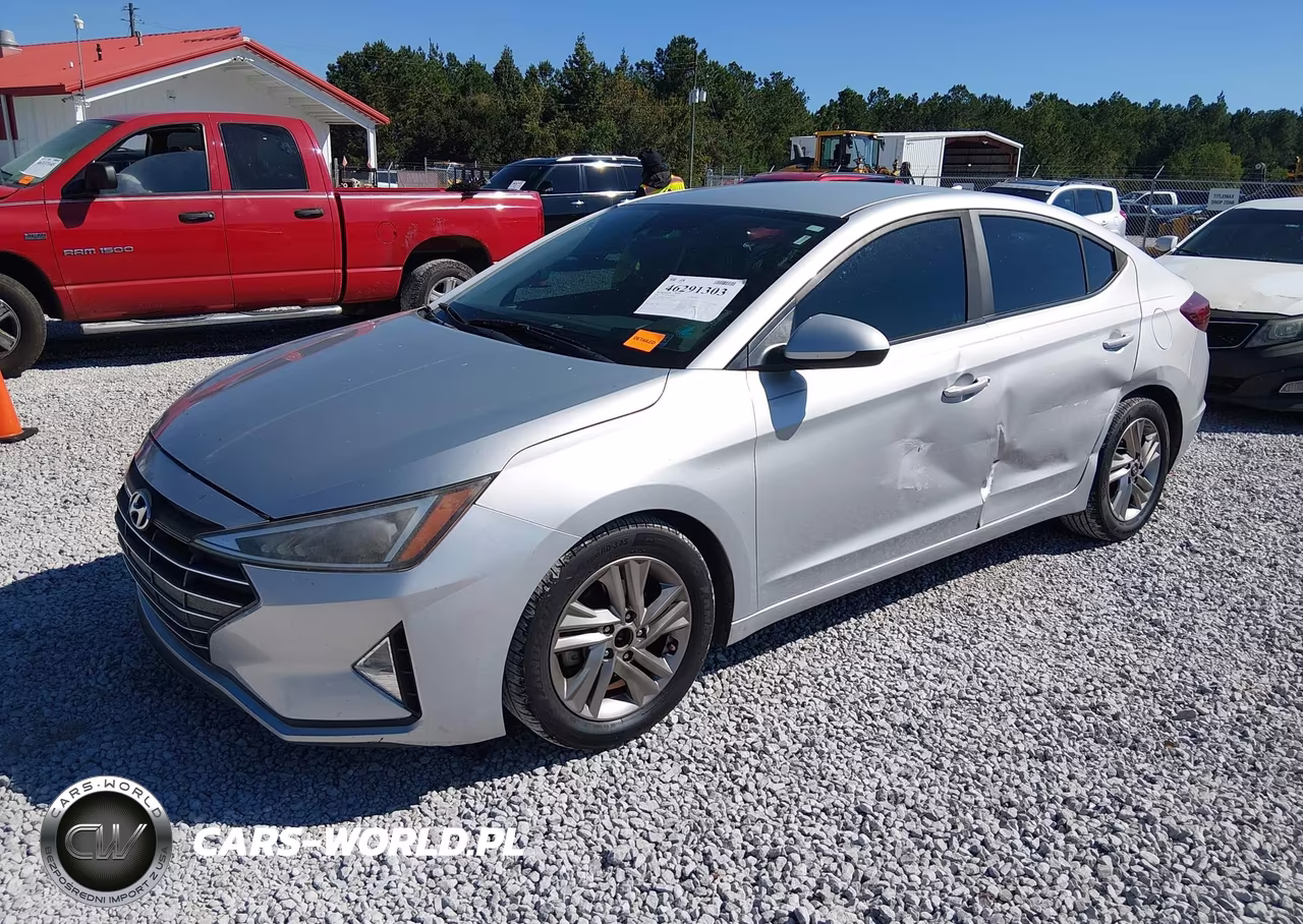 2019 Hyundai Elantra Sel VIN:5NPD84LF2KH418759 - 2