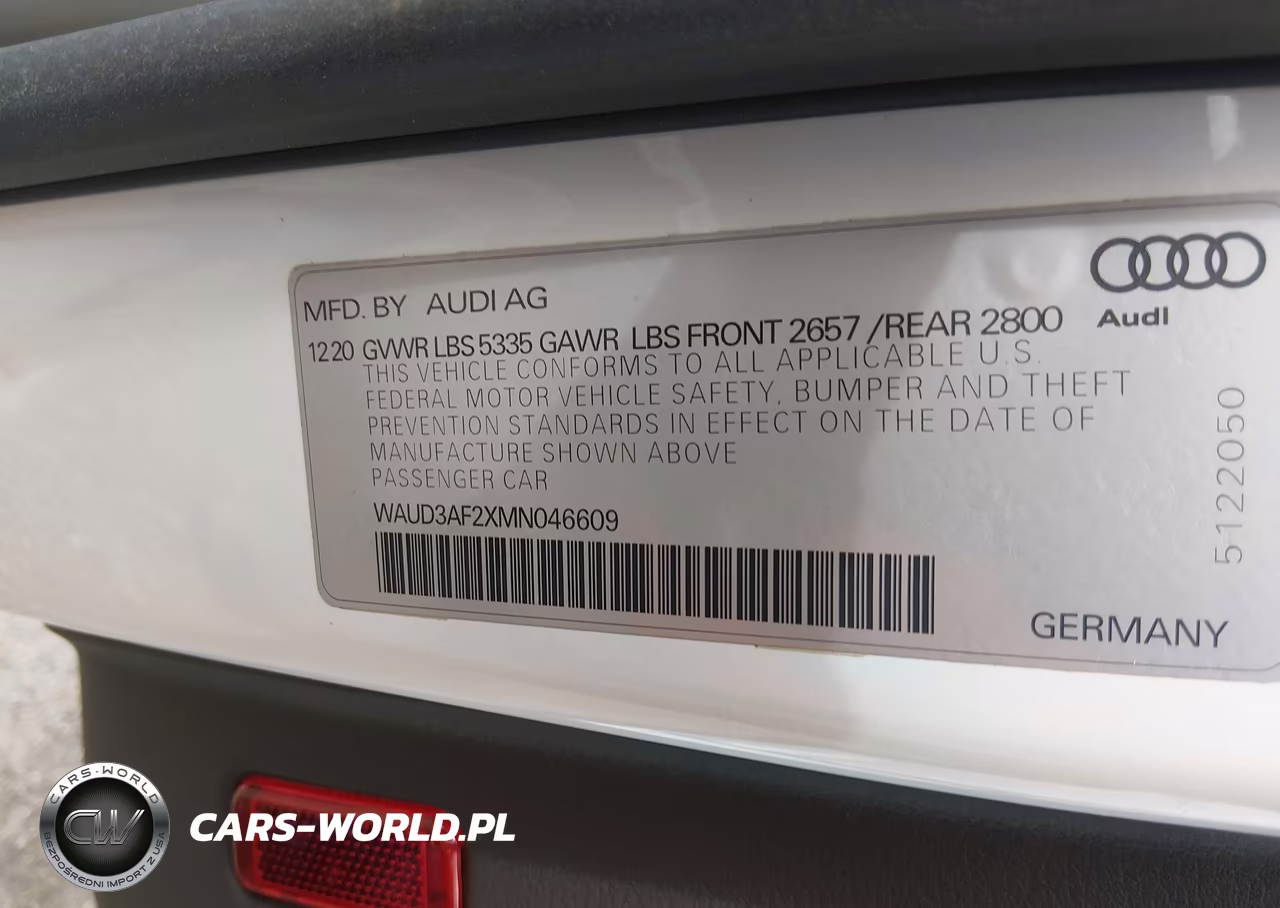 2021 Audi A6 Premium 45 Tfsi Quattro S Tronic VIN:WAUD3AF2XMN046609 - 9