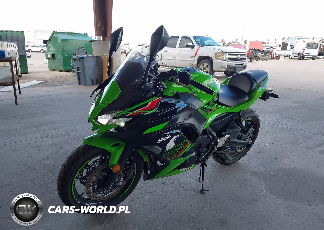 2023 Kawasaki Ex650 R VIN:ML5EXER15PDA82866 - 2