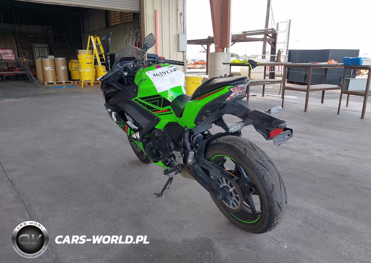 2023 Kawasaki Ex650 R VIN:ML5EXER15PDA82866 - 3