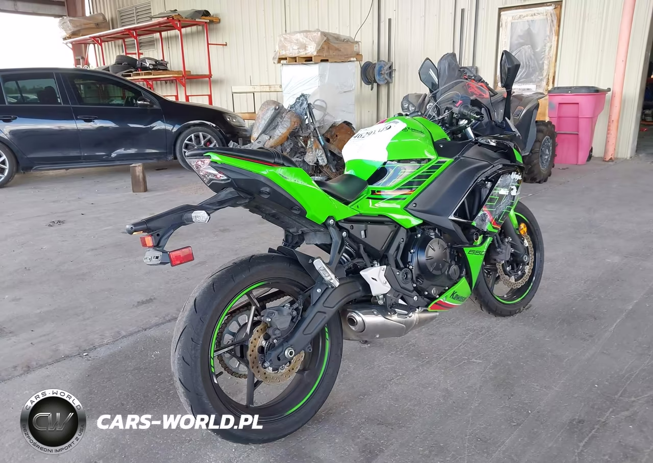 2023 Kawasaki Ex650 R VIN:ML5EXER15PDA82866 - 4