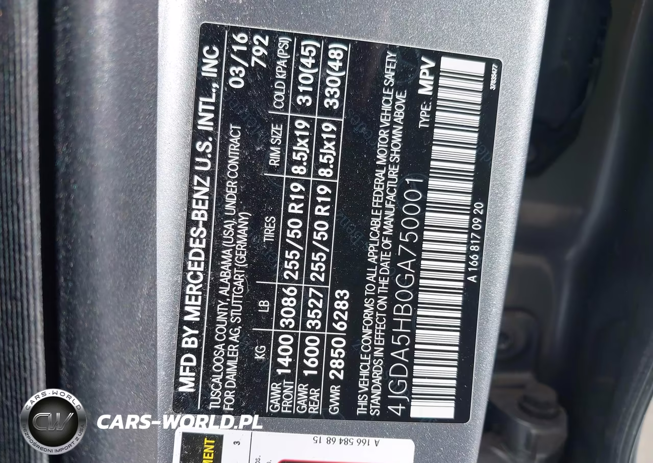 2016 Mercedes-Benz Gle 350 4Matic VIN:4JGDA5HB0GA750001 - 9