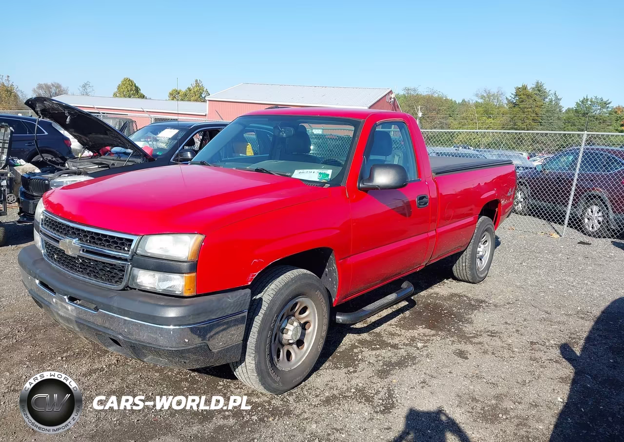 2006 Chevrolet Silverado 1500 Work Truck VIN:1GCEK14X96Z159181 - 2