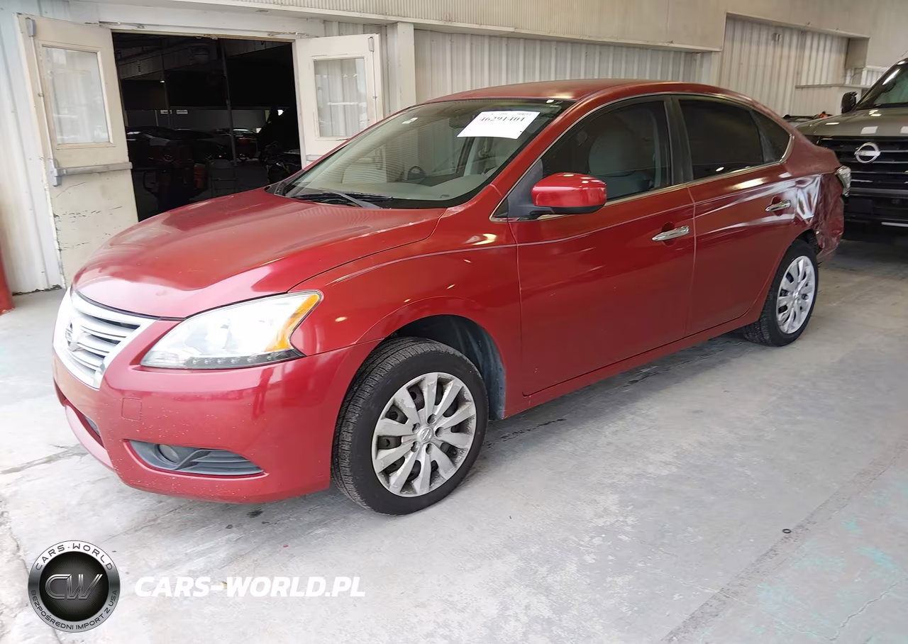 2014 Nissan Sentra Sv VIN:3N1AB7APXEY235234 - 2