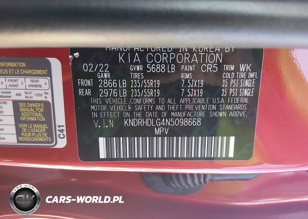 2022 Kia Sorento Hybrid Ex VIN:KNDRHDLG4N5098668 - 9