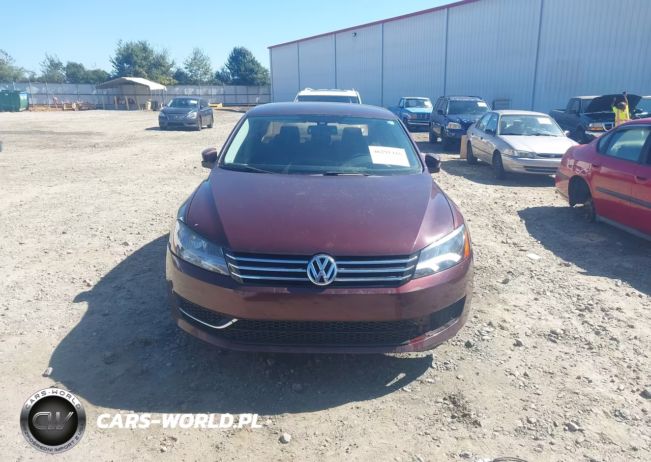 2013 Volkswagen Passat 2.5L S VIN:1VWAP7A36DC052719 - 6