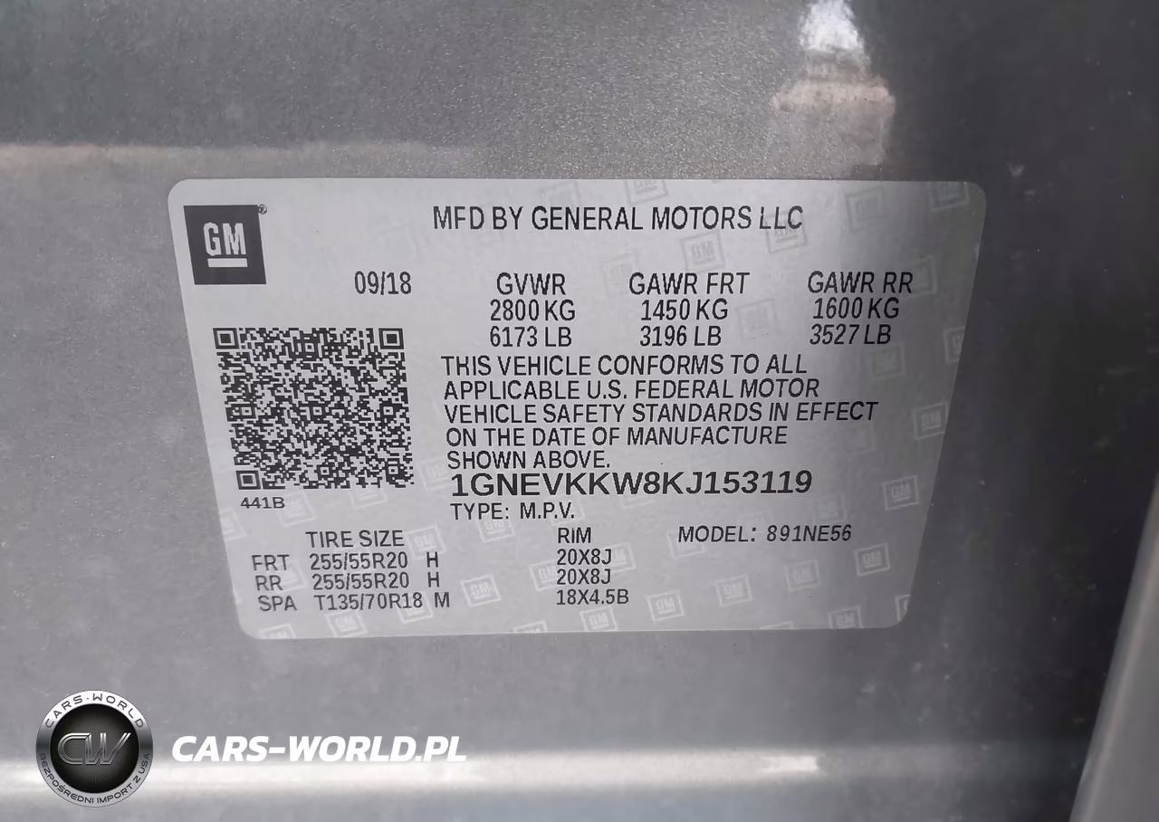 2019 Chevrolet Traverse Premier VIN:1GNEVKKW8KJ153119 - 9