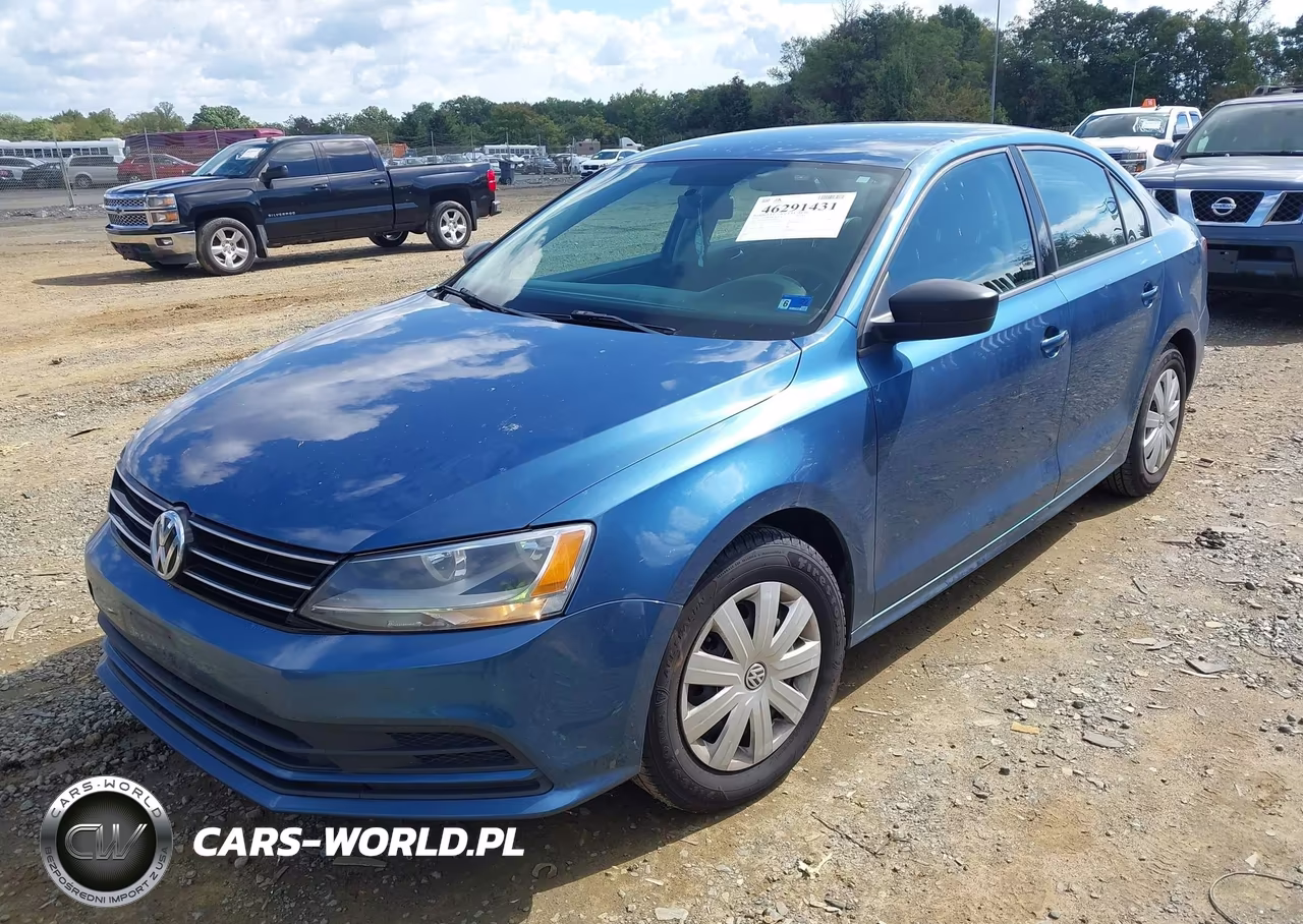 2015 Volkswagen Jetta 2.0L S VIN:3VW2K7AJ7FM307851 - 2