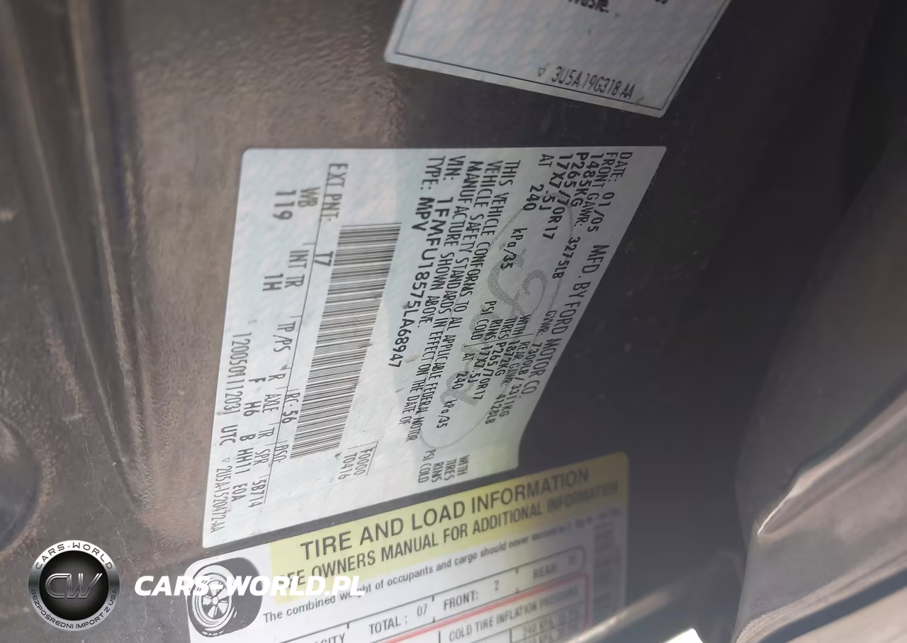 2005 Ford Expedition Eddie Bauer-King Ranch VIN:1FMFU18575LA68947 - 9