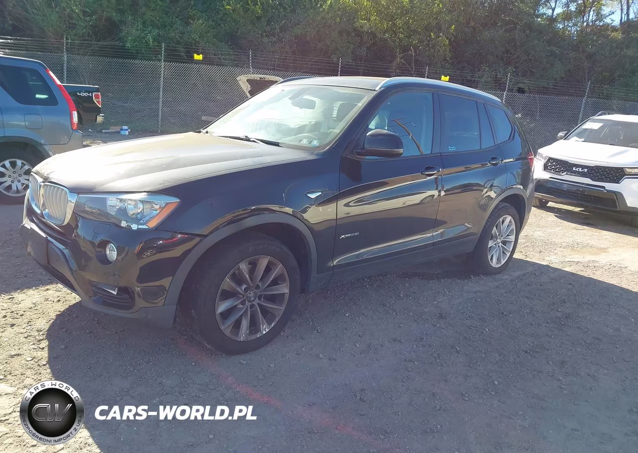 2017 BMW X3 xDrive28I VIN:5UXWX9C36H0W72655 - 2