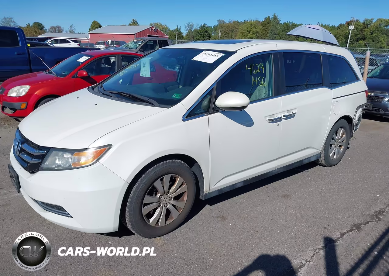 2014 Honda Odyssey Ex-L VIN:5FNRL5H60EB117154 - 2