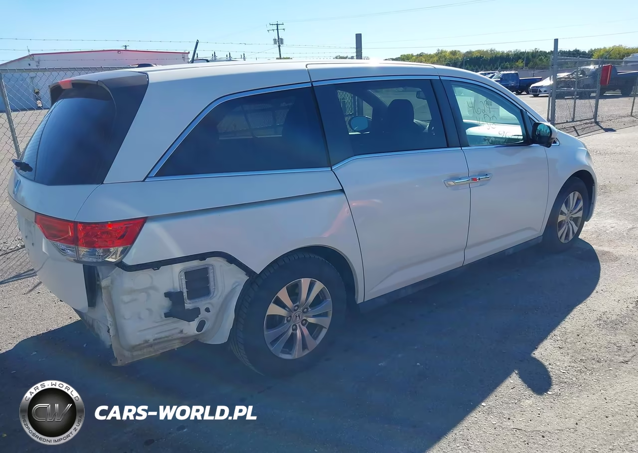 2014 Honda Odyssey Ex-L VIN:5FNRL5H60EB117154 - 4