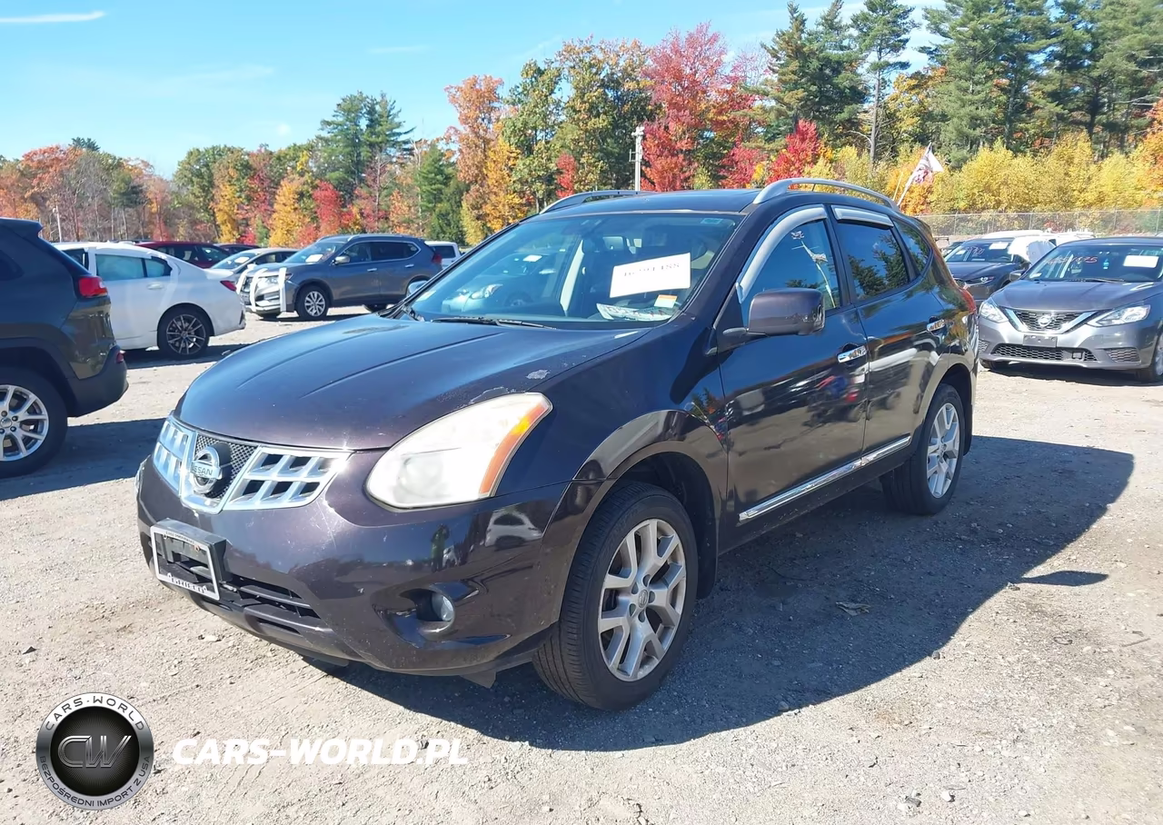 2013 Nissan Rogue Sv W-Sl Pkg VIN:JN8AS5MV1DW646480 - 2