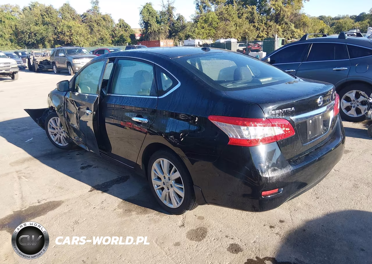 2015 Nissan Sentra Sl VIN:3N1AB7AP9FY303508 - 3