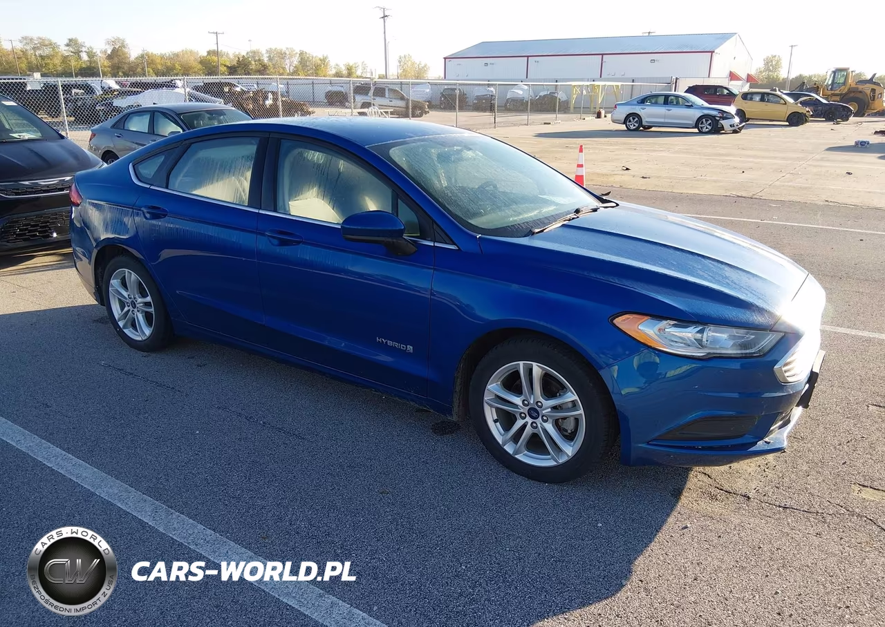 2018 Ford Fusion Hybrid S VIN:3FA6P0UU8JR279000 - 1