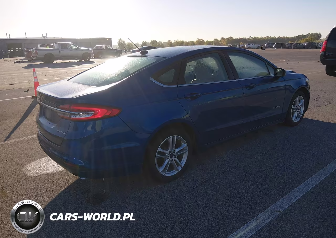 2018 Ford Fusion Hybrid S VIN:3FA6P0UU8JR279000 - 4
