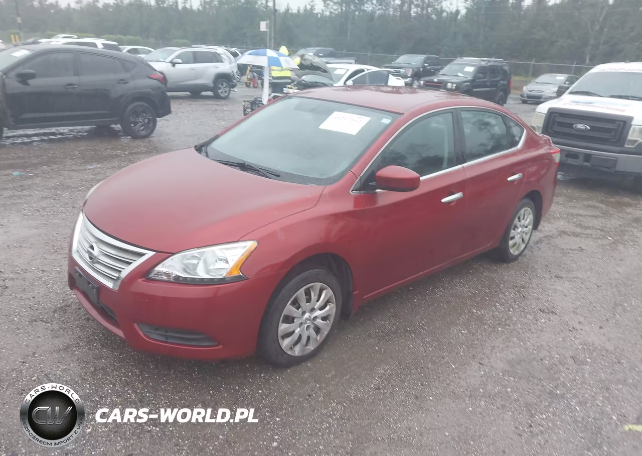 2015 Nissan Sentra Sv VIN:3N1AB7AP5FY261533 - 2