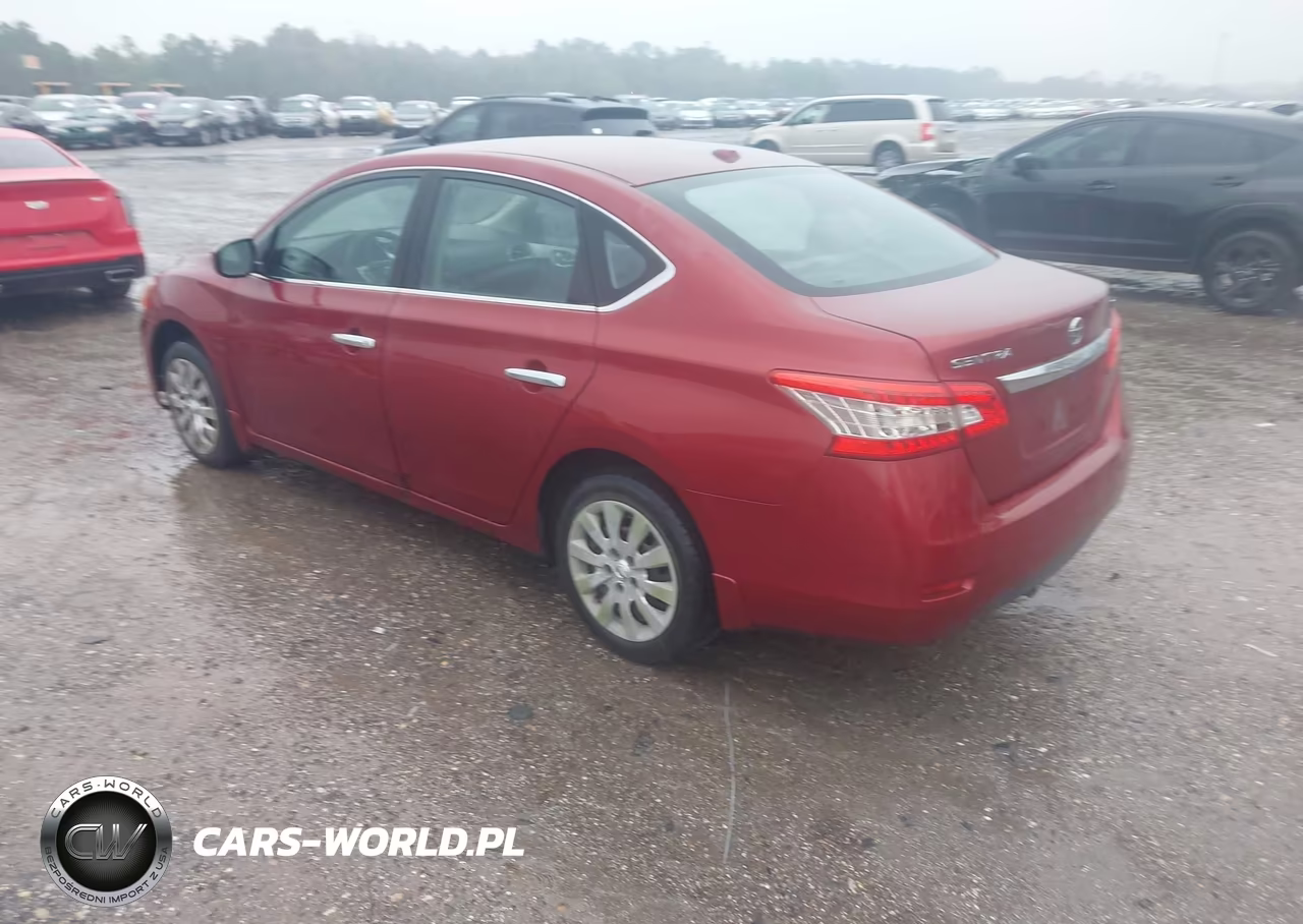 2015 Nissan Sentra Sv VIN:3N1AB7AP5FY261533 - 3