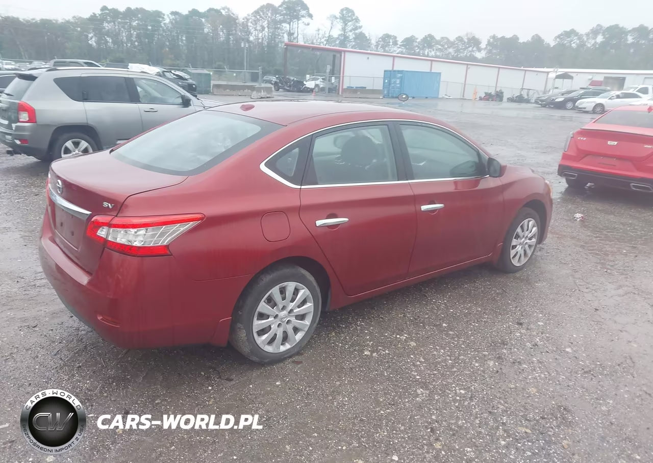 2015 Nissan Sentra Sv VIN:3N1AB7AP5FY261533 - 4