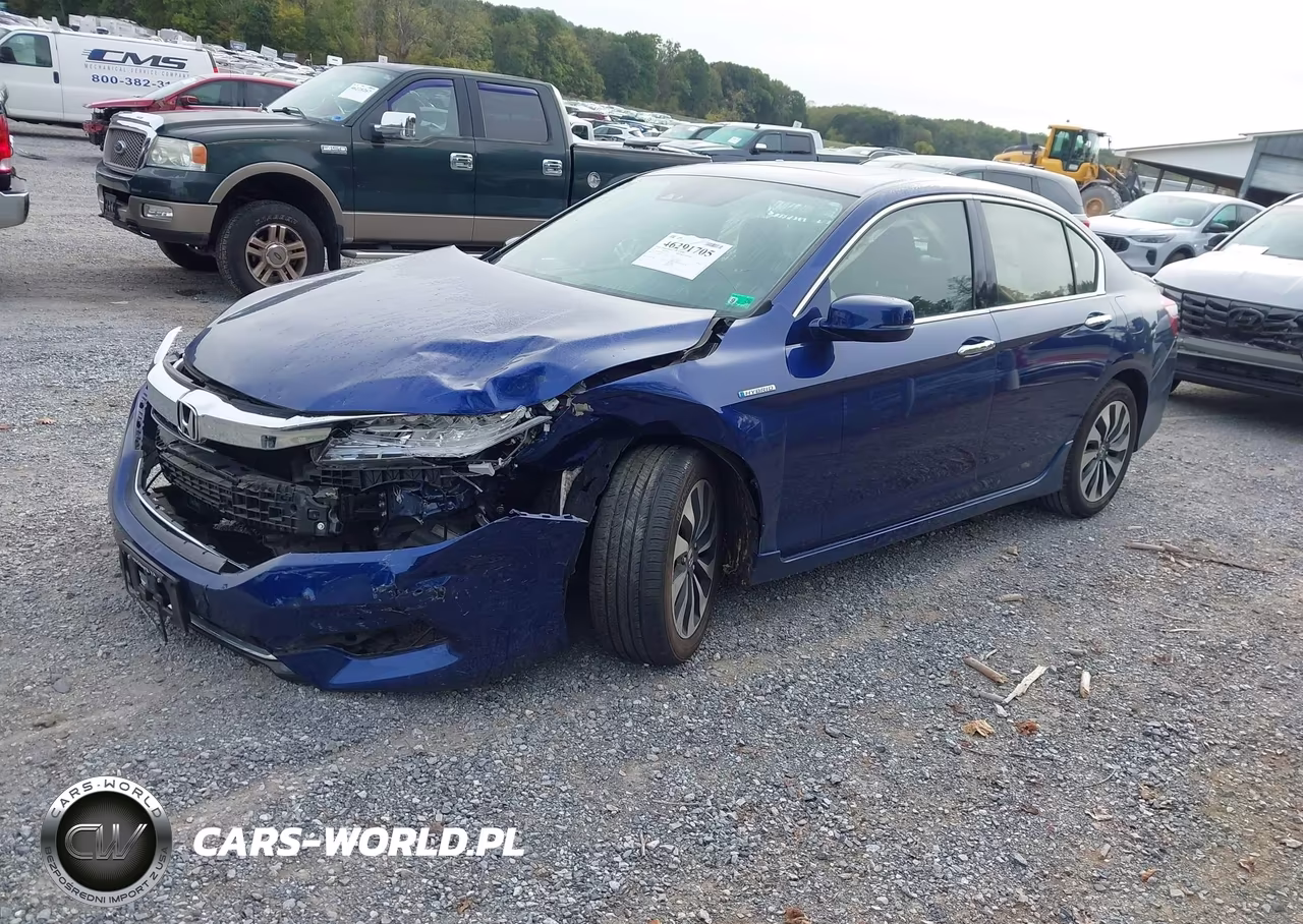2017 Honda Accord Hybrid Touring VIN:JHMCR6F79HC017253 - 2