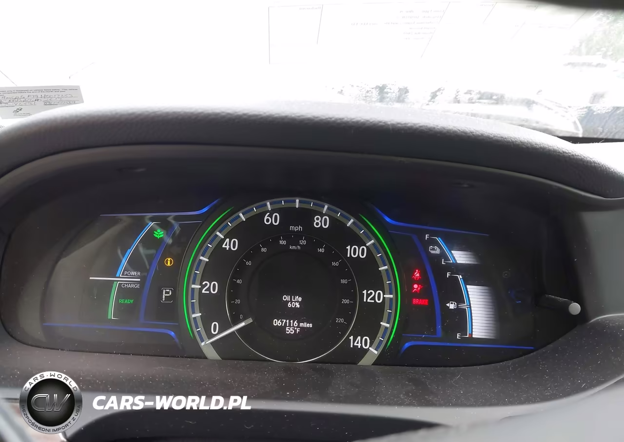 2017 Honda Accord Hybrid Touring VIN:JHMCR6F79HC017253 - 7