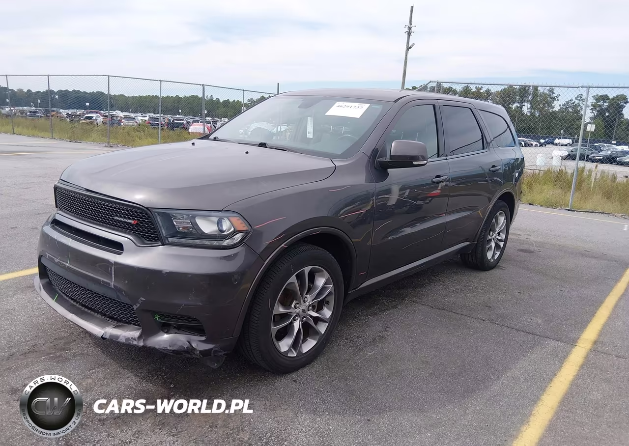 2020 Dodge Durango Gt Plus Rwd VIN:1C4RDHDGXLC339157 - 2