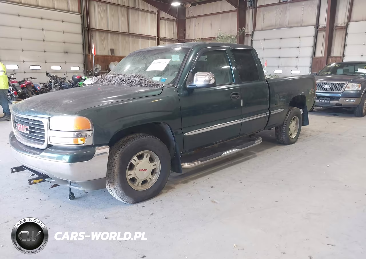 2002 GMC Sierra 1500 Sle VIN:2GTEK19T321180732 - 2