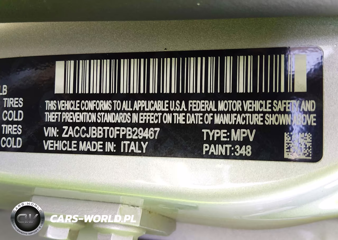 2015 Jeep Renegade Latitude VIN:ZACCJBBT0FPB29467 - 9