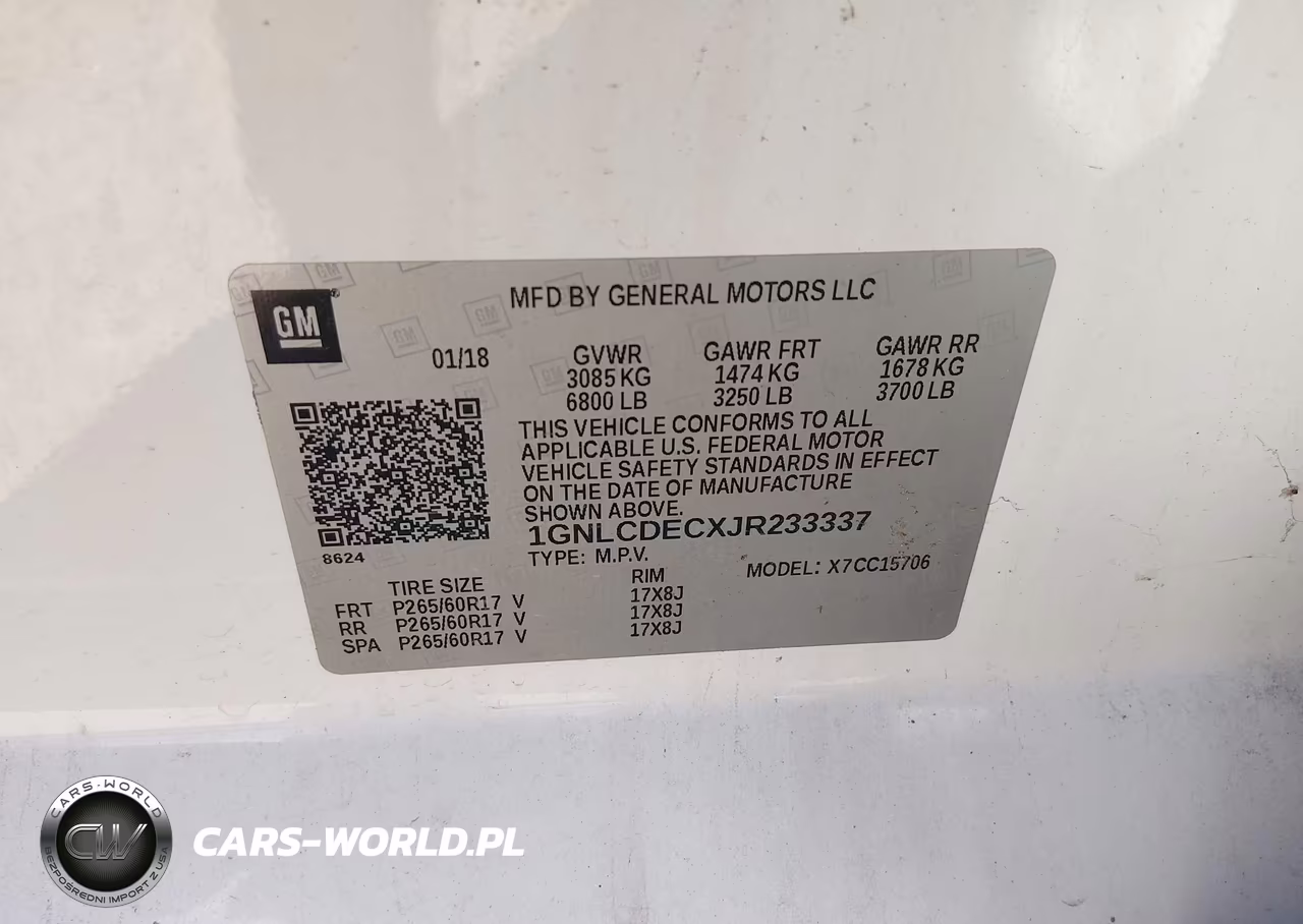 2018 Chevrolet Tahoe Commercial Fleet VIN:1GNLCDECXJR233337 - 9