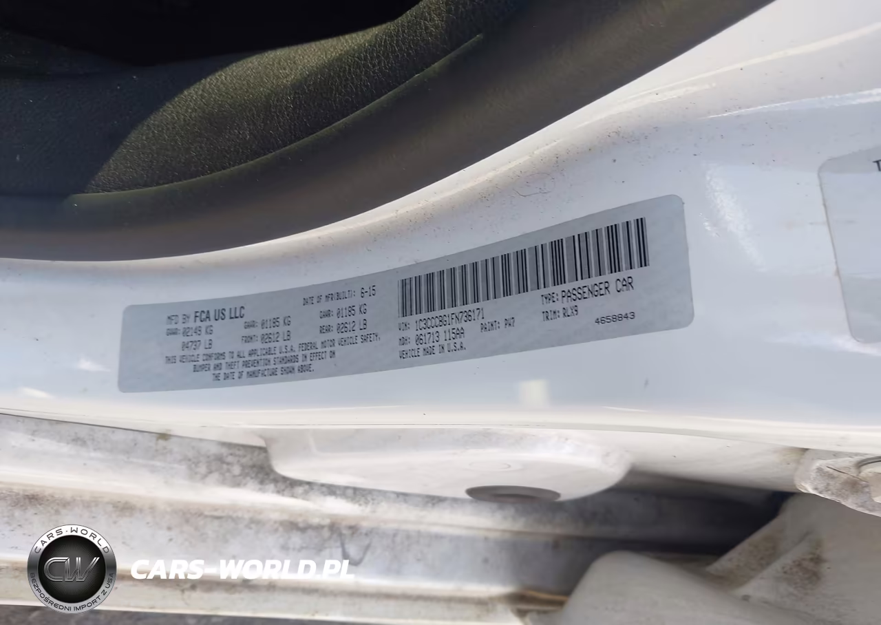2015 Chrysler 200 S VIN:1C3CCCBG1FN736171 - 9