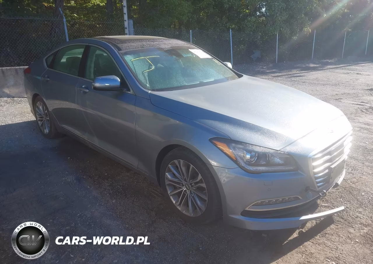 2017 Genesis G80 3.8 VIN:KMHGN4JE2HU211153 - 1
