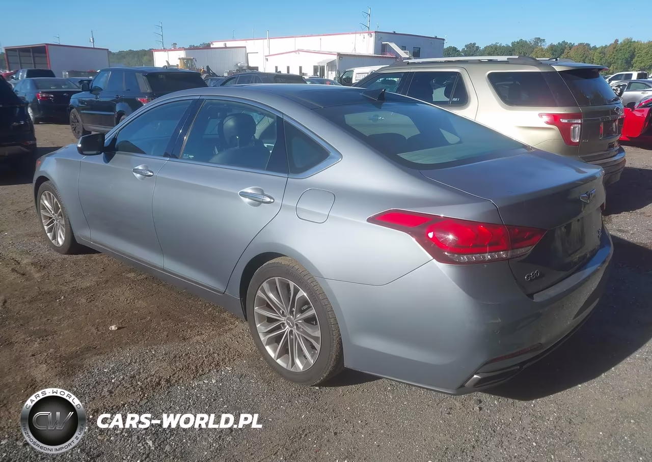 2017 Genesis G80 3.8 VIN:KMHGN4JE2HU211153 - 3